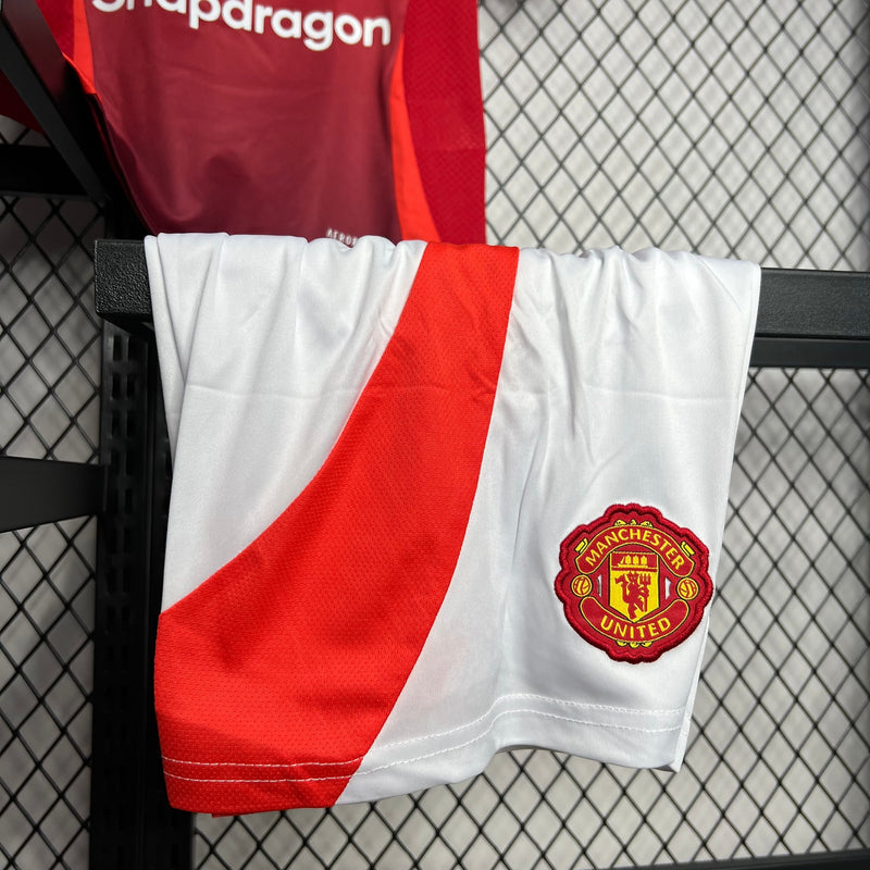 MANCHESTER UNITED I 24/25 CONJUNTO INFANTIL